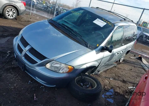 2004 Dodge Caravan Sxt z USA, uszkodzony, nr VIN 1D4GP45R14B526420